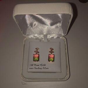 Rose Gold dangle earrings